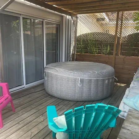 Maison Bassin D'arcachon, 8 Personnes, Clim, Spa, Septembre Octobre Brade * Le Teich